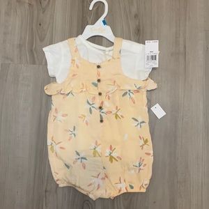 NWT Jessica Simpson Floral 2 piece set 24M